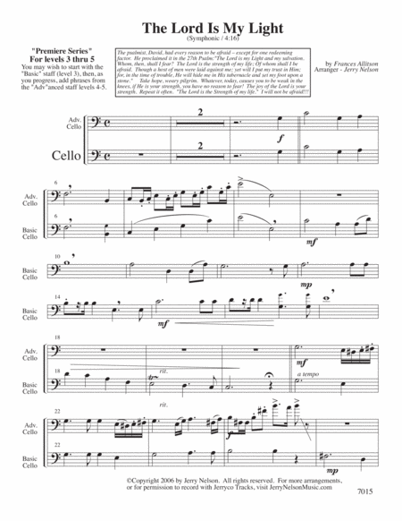 The Lord Is My Light Arrangements Level 3 5 For Flute Written Acc Hymns Page 2