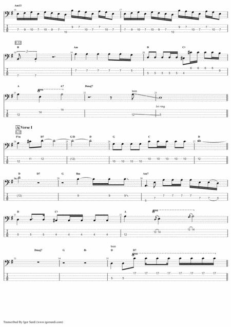 The Night Comes Down Queen John Deacon Complete And Accurate Bass Transcription Whit Tab Page 2