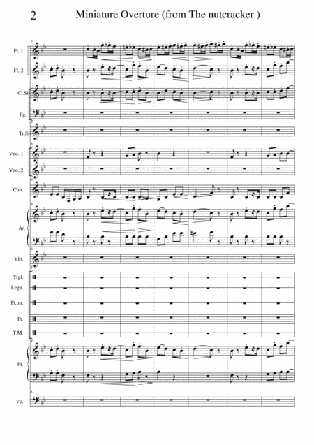 The Nutcracker Miniature Overture Page 2