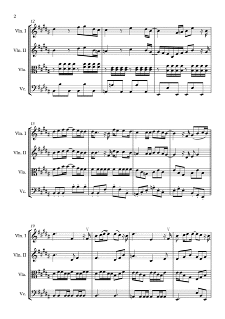 The Only Exception String Quartet Trio Duo Or Solo Violin Page 2