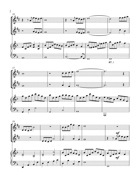 The Prayer Treble Eb Instrument Duet Page 2