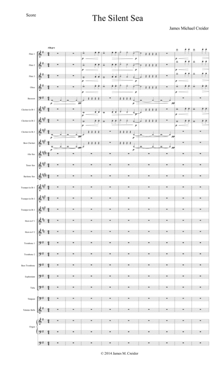 The Silent Sea Score Page 2