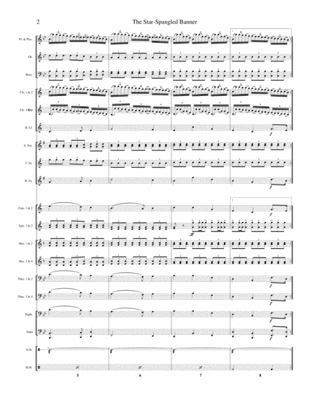 The Star Spangled Banner From The International Congress Arr John Phillip Sousa Page 2