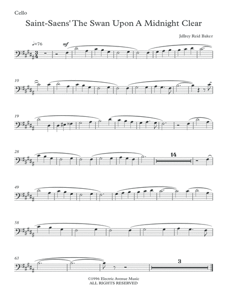 The Swan Upon A Midnight Clear Saint Saens Baker Page 2