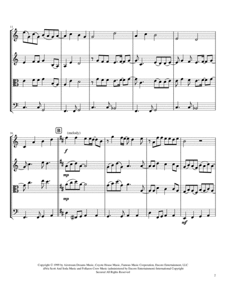 The Way You Love Me String Trio Page 2