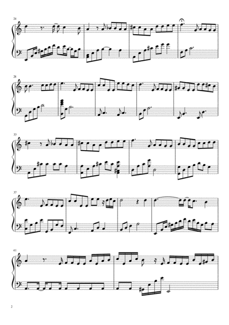 The Windmills Of Your Mind Piano Solo Page 2