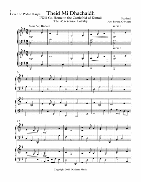 Theid Mi Dhachaidh Score And Parts Page 2