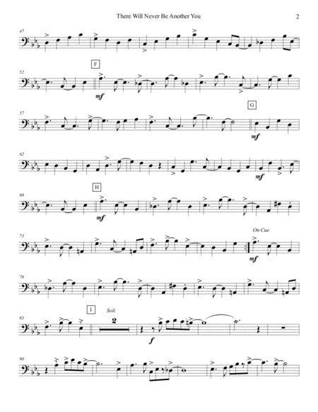 There Will Never Be Another You Bass Page 2