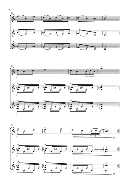 Trees Company For Classical Guitar Trio Page 2