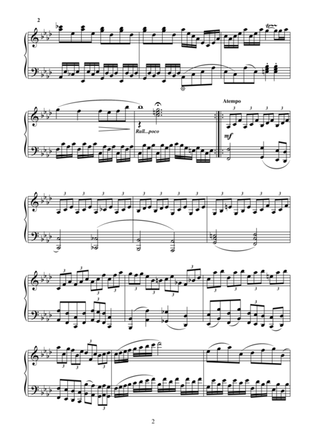 Tripartite In F Minor For Piano Page 2