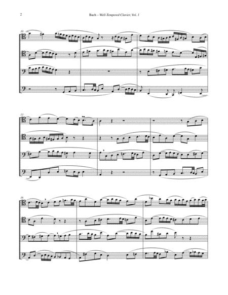 Twenty Four Fugues From The Well Tempered Clavier Volume 1 For Trombone Quartet Page 2