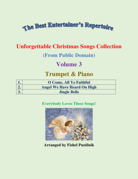 Unforgettable Christmas Songs Collection From Public Domain For Trumpet And Piano Volume 3 Video Page 2