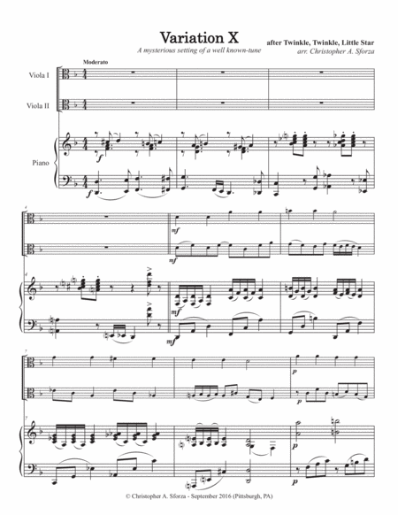 Variation X For Two Violas And Piano Page 2