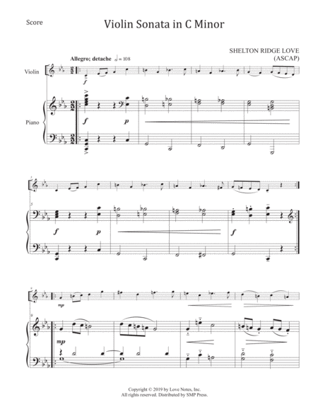 Violin Sonata In C Minor Page 2