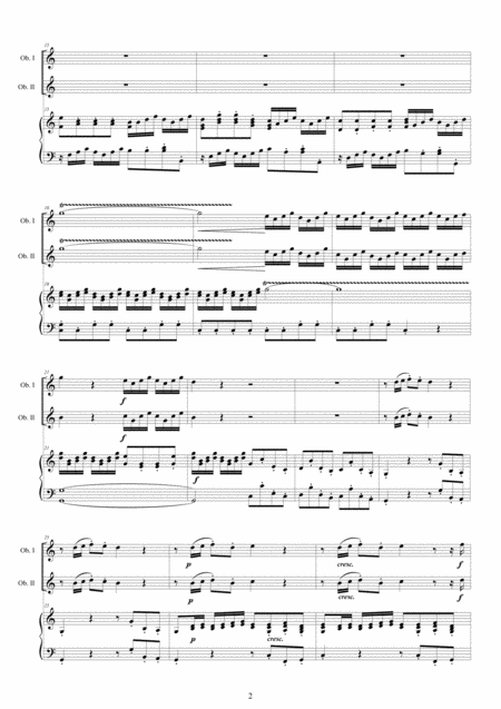 Vivaldi Double Concerto In C Major Rv 534 For Two Oboes And Cembalo Or Piano Page 2