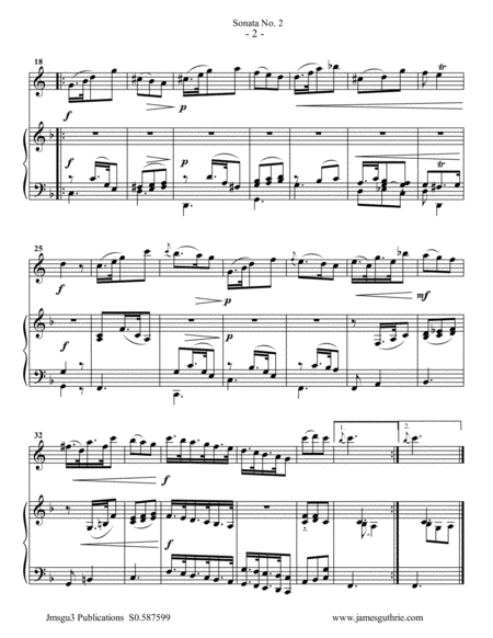 Vivaldi Sonata No 2 For English Horn Piano Page 2