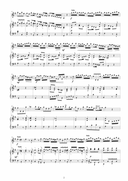 Vivaldi Violin Concerto No 8 In G Major Rv 299 Op 7 For Violin And Piano Page 2