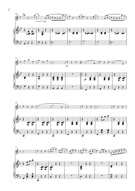 Voices Of Spring Arranged For Flute Piano Page 2