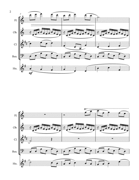 W L Larsen Wind Quintet No 1 Page 2