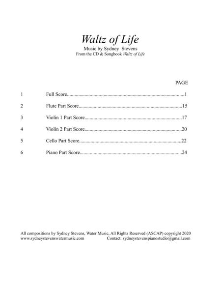 Waltz Of Life With Part Scores Page 2