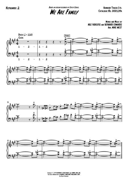 We Are Family Keyboards 2 Strings Page 2