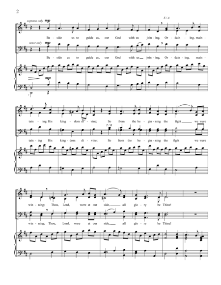 We Gather Together Satb Page 2