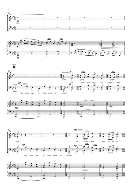 We Wish You A Merry Christmas Soprano Saxophone Solo Page 2