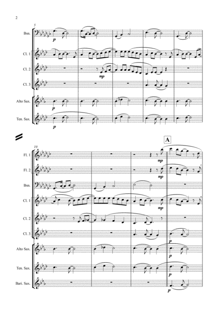 Weeping For Wind Chamber Orchestra Page 2