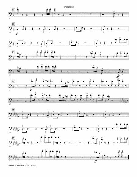 What A Man Gotta Do Arr Mark Brymer Trombone Page 2