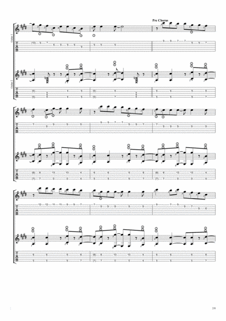 What Do I Know Fingerstyle Guitar Duet Page 2