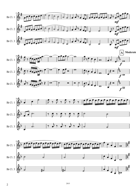 When Saint Go Marching Solo Sheet Page 2