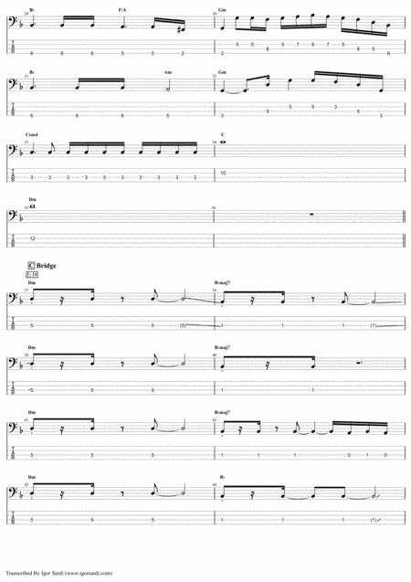 Who Wants To Live Forever Live Wembley 86 Queen John Deacon Complete And Accurate Bass Transcription Whit Tab Page 2
