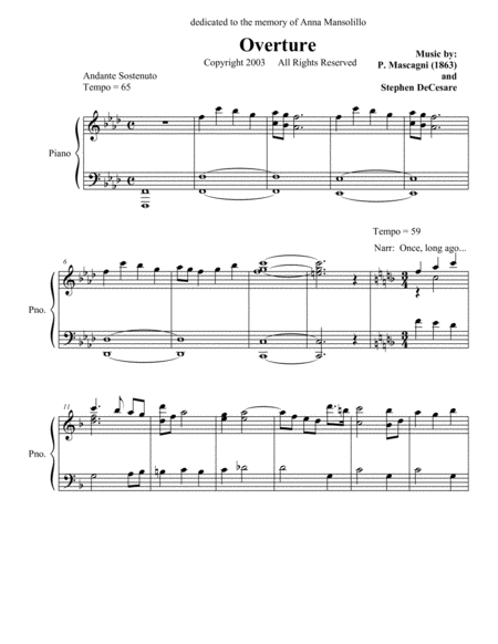 Why The Chimes Rang The Musical Piano Vocal Score Page 2