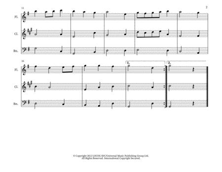 Wilhelmus Van Nassouwe National Anthem Of The Netherlands Wind Trio Page 2