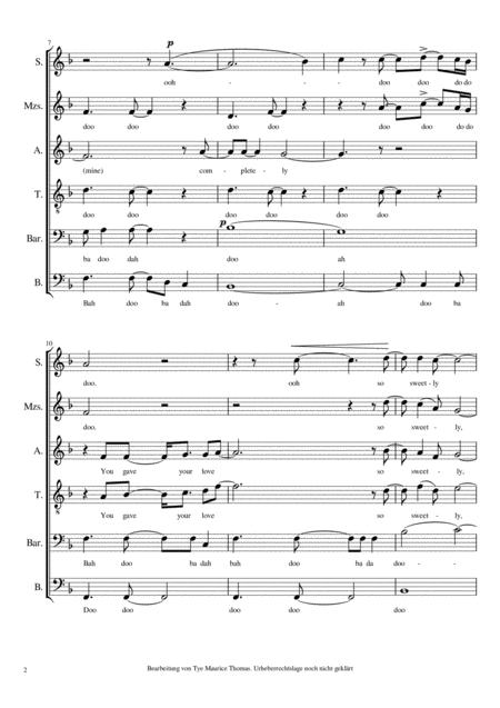 Will You Still Love Me Tomorrow Ssatbb Choir Page 2