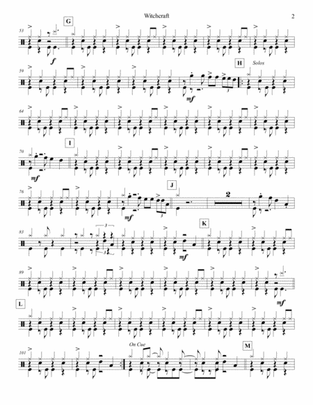 Witchcraft Strings Drum Set Page 2