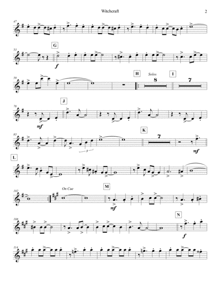 Witchcraft Violin 2 Page 2