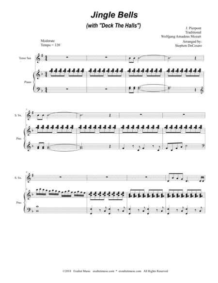 Yellow Original Key Tenor Sax Page 2