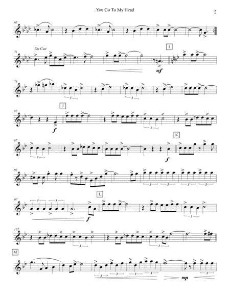You Go To My Head Alto Flute Page 2