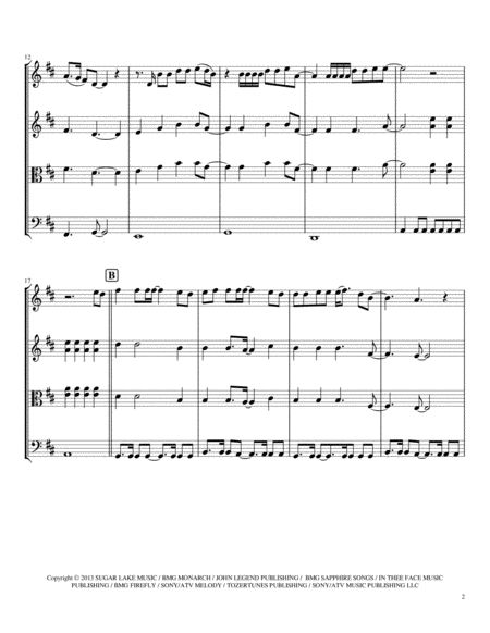 You I Nobody In The World String Trio Page 2