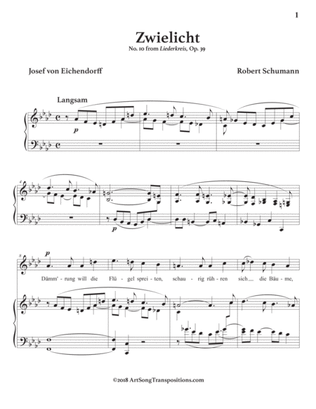 Zwielicht Op 39 No 10 In 8 Keys F E E Flat D C Sharp C B B Flat Minor Page 2