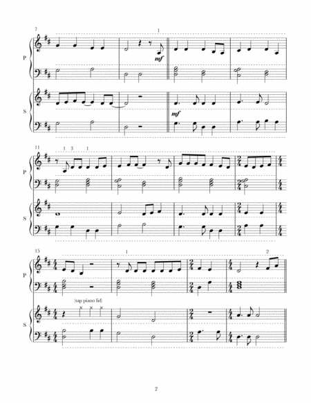 10 000 Reasons Bless The Lord Easy Piano Duet Page 2