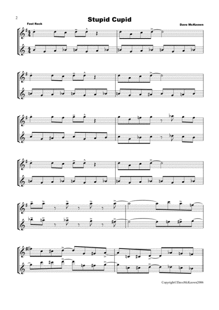 10 Blues Duets For Alto And Tenor Saxophone Page 2
