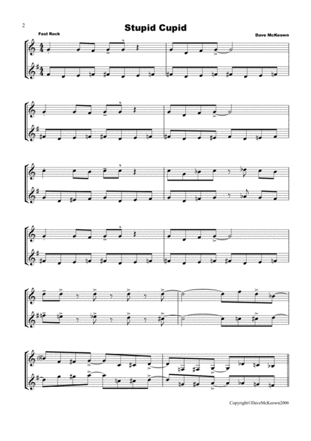 10 Blues Duets For Clarinet And Alto Saxophone Page 2