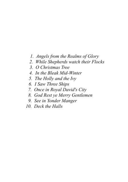 10 Christmas Carols For Bassoon Trio Page 2