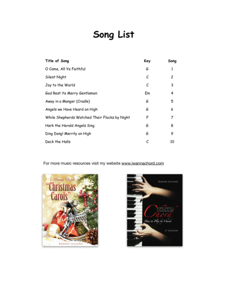 10 Christmas Carols For Intermediate Piano Page 2