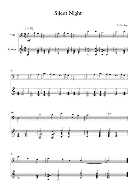 10 Christmas Songs For Cello Guitar Page 2