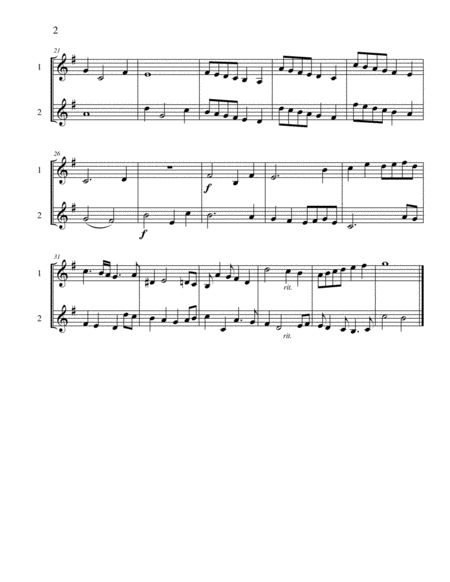 10 Clarinet Duets For Teens Vol 2 Page 2