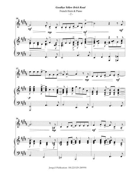 10 Little Duets For Teacher And Student 2 Tenor Saxophones Page 2