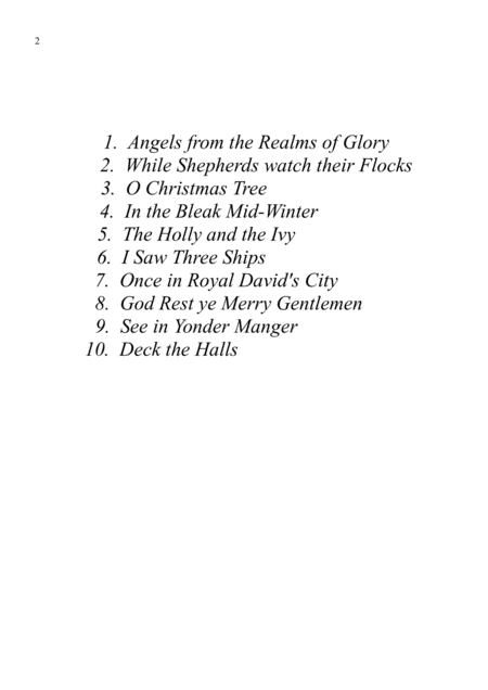 10 More Christmas Carols For Three Violins Page 2